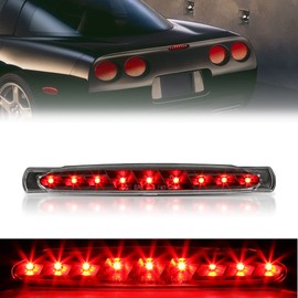 Auto Dynasty Rear Centre High Mount Black Housing LED 3rd Tail Brake Light Compatible with Chevy Corvette C5 97-04