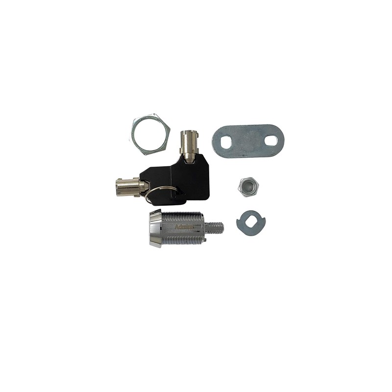 Admiral Locks 1” Tubular Cam Lock, Keyed Alike Removable Key