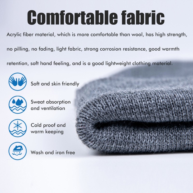 Bluetooth Beanie Hat Rechargeable Beanie Hat with Built In Mic