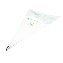 Restaurantware Pastry Tek Piping Tip 1 Reusable Ruffle Icing Tip - #88 Dent-Resistant Stainless Steel Pastry Tip Dishwasher-Safe Decorate Cupcakes Cakes or Cookies