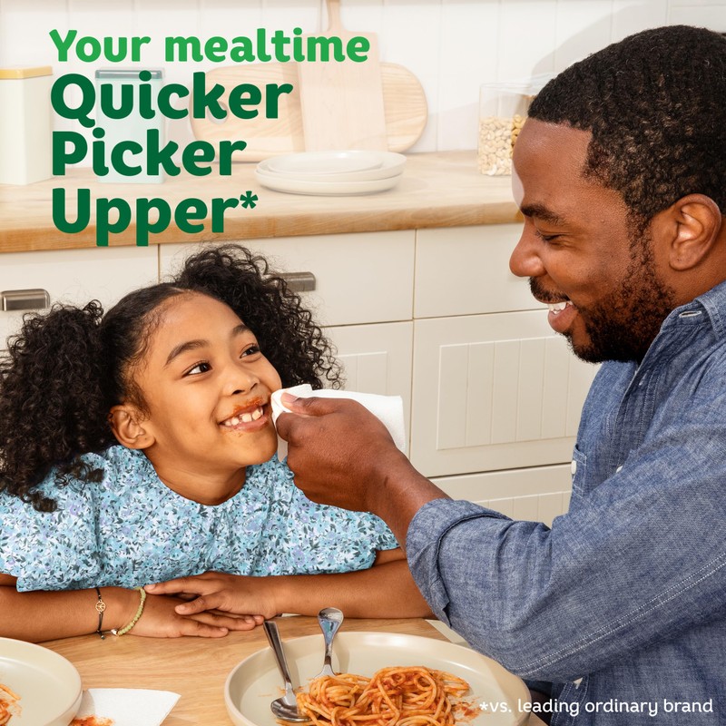 Bounty Paper Napkins, White, 200 Count, Packaging may vary