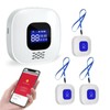 WIOONI Emergency Call Button for Seniors Emergency Call Wireless Emergency