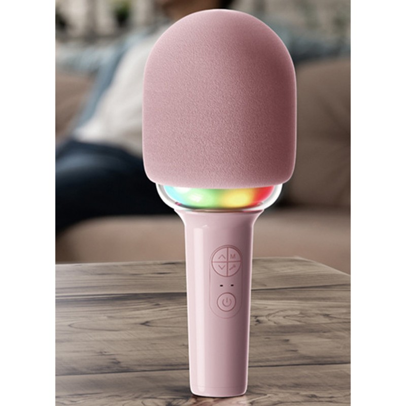 Wireless Singing Microphone Bluetooth Stable Microphone Sound Integrated Portable Handheld