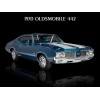 1970 Oldsmobile 442 Hot Rod Metal Sign: 12 x 16" Free Shipping