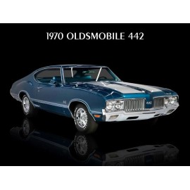 1970 Oldsmobile 442 Hot Rod Metal Sign: 12 x 16" Free Shipping