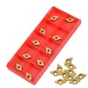 Carbide Reversible Plates, Rotary Indexable Insert, Pack of 10 DCMT070204