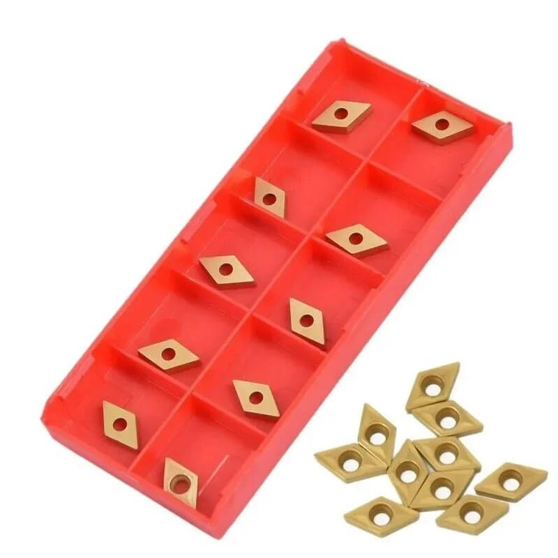Carbide Reversible Plates, Rotary Indexable Insert, Pack of 10 DCMT070204