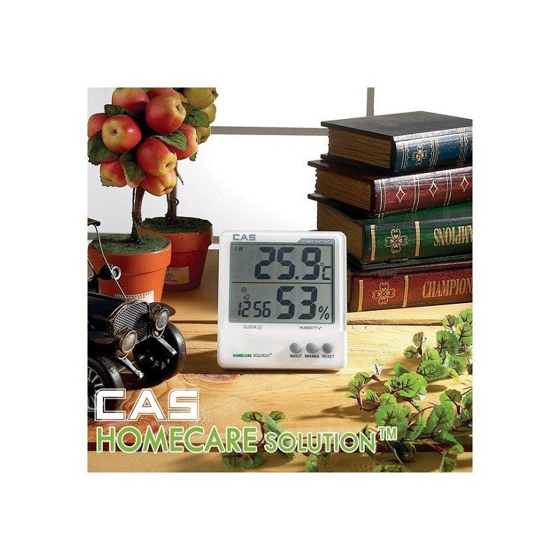 CAS Digital Thermohygrometer TE-201 / At home / At school