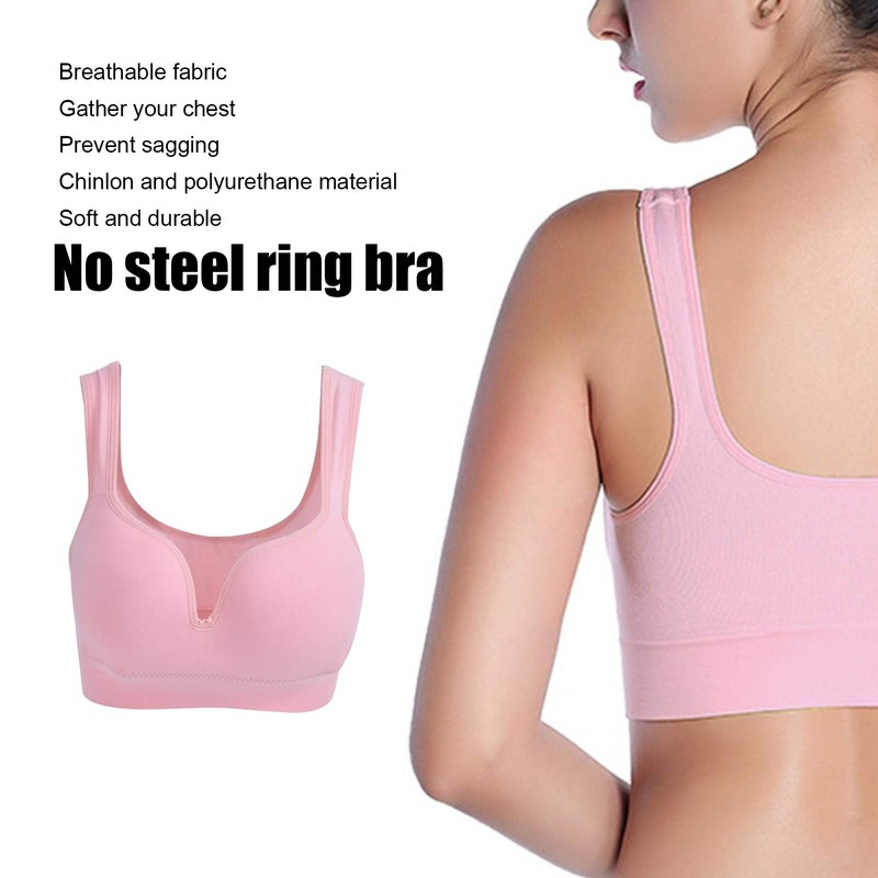Women's Comfy Support Bra Full Coverage Wireless Sleeping Bra Maternity