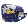 crazy bean 100% Cotton Adjustable Work Hat with Buttons Printed