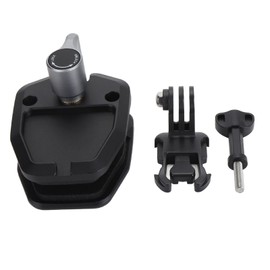 Motorcycle Windshield Camera Mount Aluminum Alloy Motorcycle Windshield Clip Bracket for Insta360 X4 ONE X2 Ace Pro Pocket 3