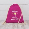 Shirtracer - Gym Bag Backpack - Sayings Statement - Girls