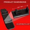 Universal Car Rear View Mirror - Truly Frameless Clip-On Wide