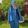 Yaqeen Prayer Set Headscarf and Skirt Prayer Dress Khimar Pull