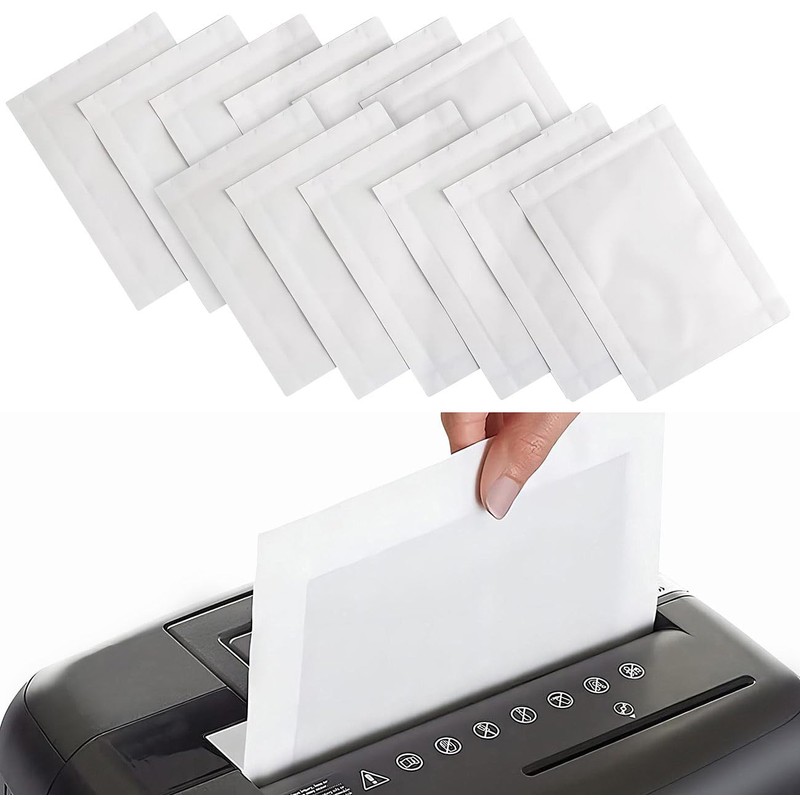 General Office Shredder Oil: 48 Set Universal Shredder Lubricant Sheets