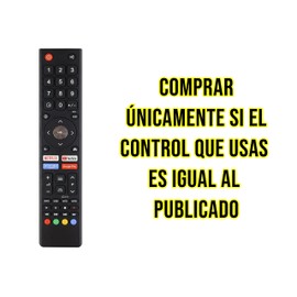 CONTROL EXPERT Control Remoto Compatible con Hyundai Smart TV Hyled5806a4km Hyled5015a4km Google TV