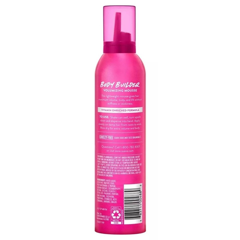 Suave Max Hold 8 Volumizing Mousse 9 oz (Pack of