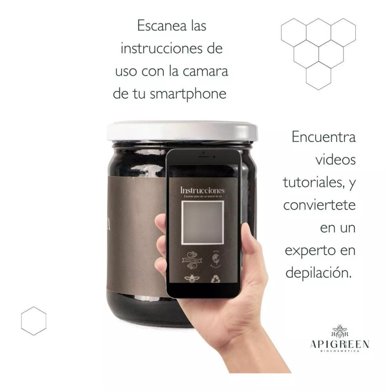 ApiGreen Cera Española Apigreen Para Barba Y Bigote Vello Grueso