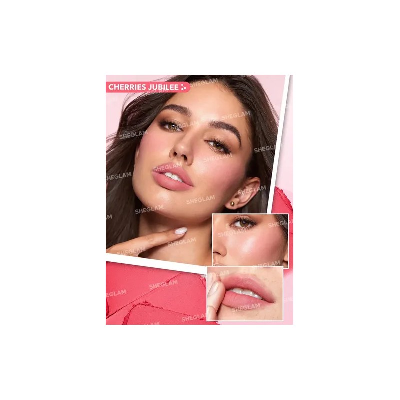 SHEGLAM Crema Multiuso Mejillas y Labios - Very Cherry