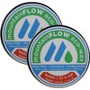 mountainFLOW Plant-Based, Biodegradable, Petroleum Free Ski/Snowboard Hot Rub-On Quick Wax,