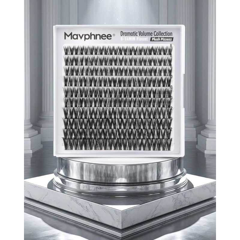 Flaunt Cluster Lashes Short 8-14MM Eyelash Clusters Wispy Lash Clusters