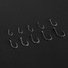 BiaoGan 500PCS Small Fishing Hooks, Assorted 10 Sizes(3#-12#) Fish Hooks