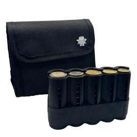 Compact Professional Waist Bag with Coin Dispenser, Coin Holder Included, Lightweight Design for Waiters, Taxi Drivers, Magnetic Closure
