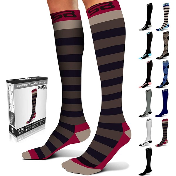 SB SOX Lite Compression Socks (15-20mmHg) for Men & Women