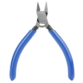 Wire Cutter Electric Wire Clipper, 4 Inches Cable Wire Flush Cutter, Side Cutter Diagonal Wire Cutting Pliers, Small Wire Cutters for Electronics Crafts Artificial Flowers Fencing Chicken Wire