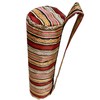 Handwoven Striped Yoga Mat Bag, 150cm x 15cm, Multicolour