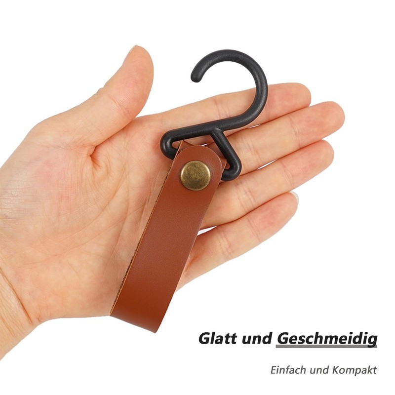 CALLYSONIC Hooks, Hooks for Clothes Rail, Hooks for Wardrobe, S