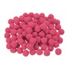 MECCANIXITY Pom Felt Balls Felting Fabric 2.5cm 25mm Light Red