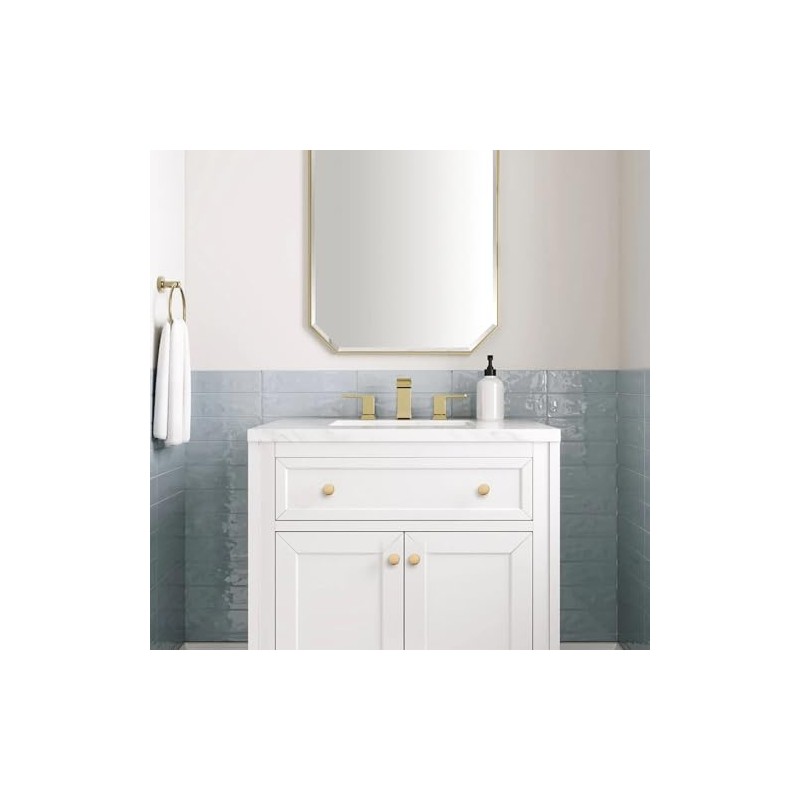 Ravinte 30 Pack Solid Single Hole Kitchen Round Cabinet Knobs