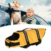 Pet Life Jacket Reflective Breathable Mesh Portable Dog Lifesaver Flotation