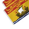 New Brunswick Small Flag,12×18 Inch Two Layer Fabric Small Banner,1×1.5
