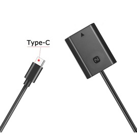 Raeisusp PD DC Cable NP-FZ100 Dummy Battery for Sony Alpha A9 A7RM3 A7RIII a7 iii A7M3 ILCE-9 A6600