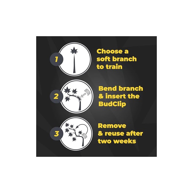 BudClips Plant Support Clips for Optimal Growth - 20 Pack