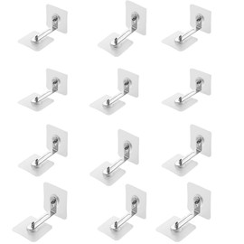 15Pcs Furniture Wall Anchor no Drill The Wall Install Anti tip Furniture with kit Baby proofing Gear fix The Shelf to The Wall to Prevent Furniture Falling for Child Safety (15)