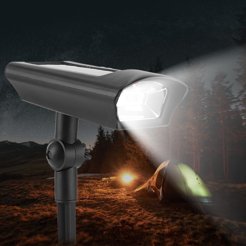 LED Solar Ground Insert Spotlights Waterproof Wall Lights Outdoor Landscaping