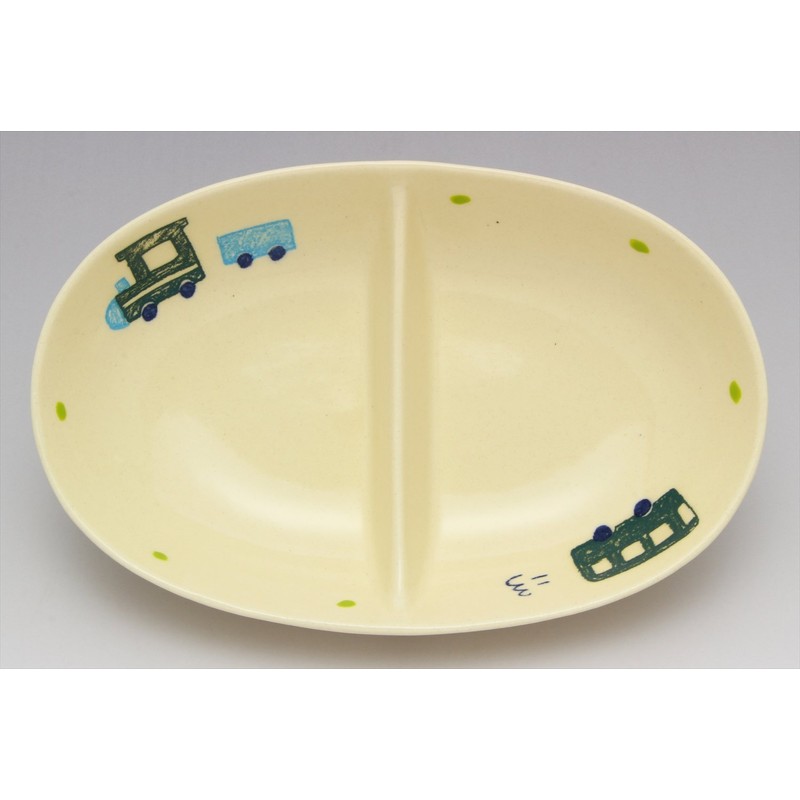 Potamoto SOUSEN Medium Plate, Dark Green, 7.1 inches (18 cm),