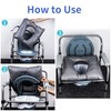 Bedside Commode Seat Cushion, Commode Padded Seat for Elderly, Soft