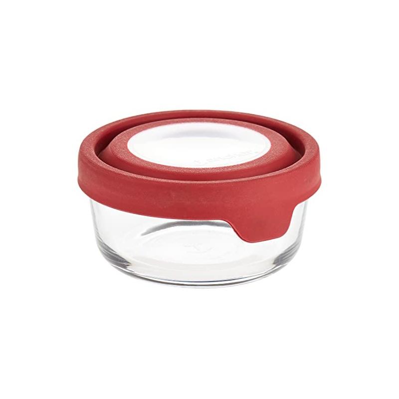 Anchor Hocking TrueSeal Glass Food Storage Container with Airtight Lid,