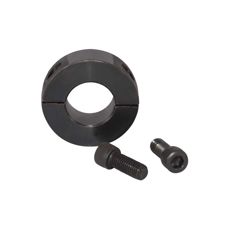 AZSSMUK 5/8" Bore Double Split Clamp-On Shaft Collars of Carbon