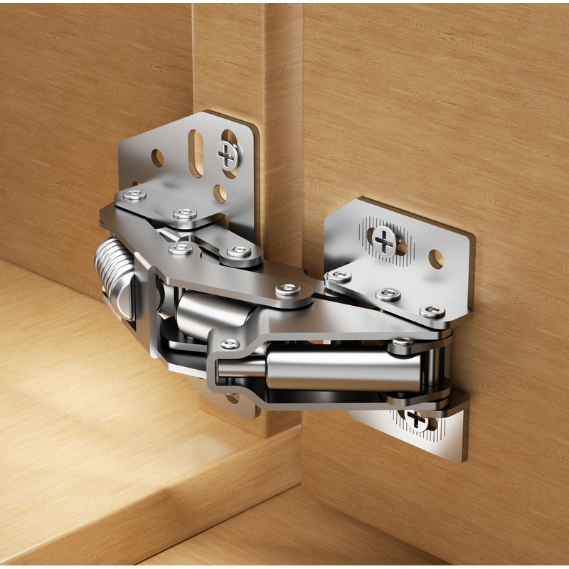Chibery 4 Pack 90° RV Cabinet Hinges, Heavy Duty Surface