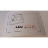 Singer 4452 Instruction Manual (New High Quality Reproduction)