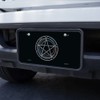 Pentagram Pentacle Star Wiccan Witch Novelty Metal Vanity Tag License