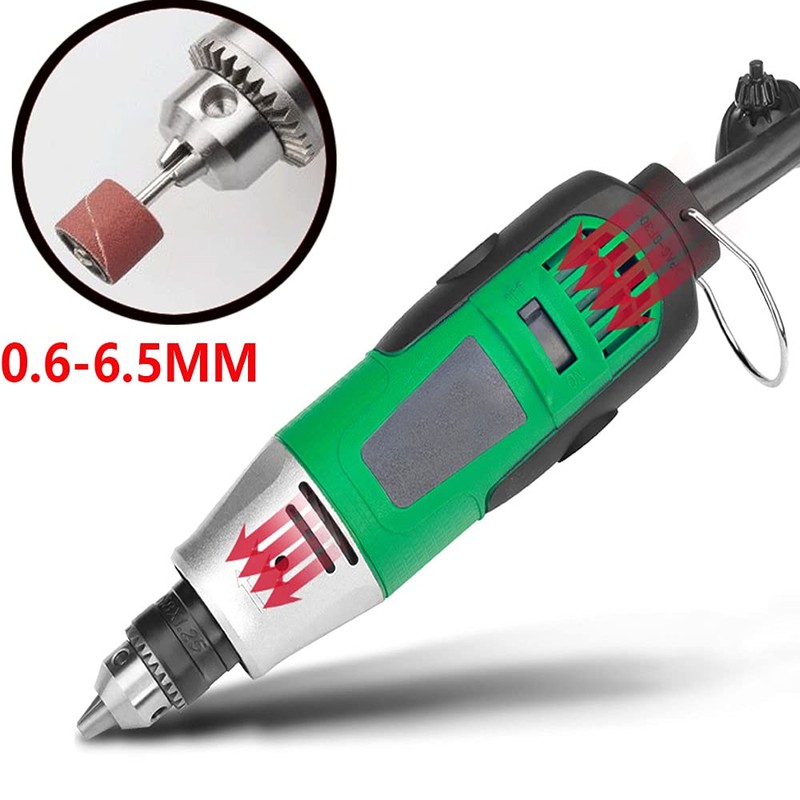 260W Rotary Tool Power Die Electric Multi-function Grinder Carver Set,