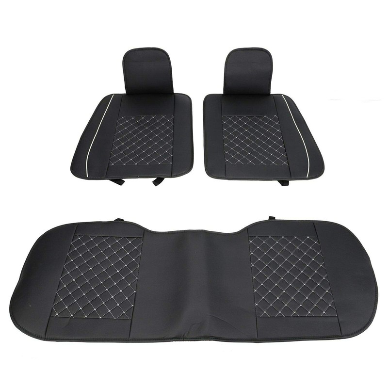 MAGQOO Universal PU Leather Car Seat Cover Full Set 5-Seat