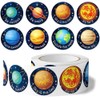 Solar System Stickers Universe Planets Kids Reward Stickers Labels School Teachers Students Scrapbooking Stationery Stickers 500pcs Style 1