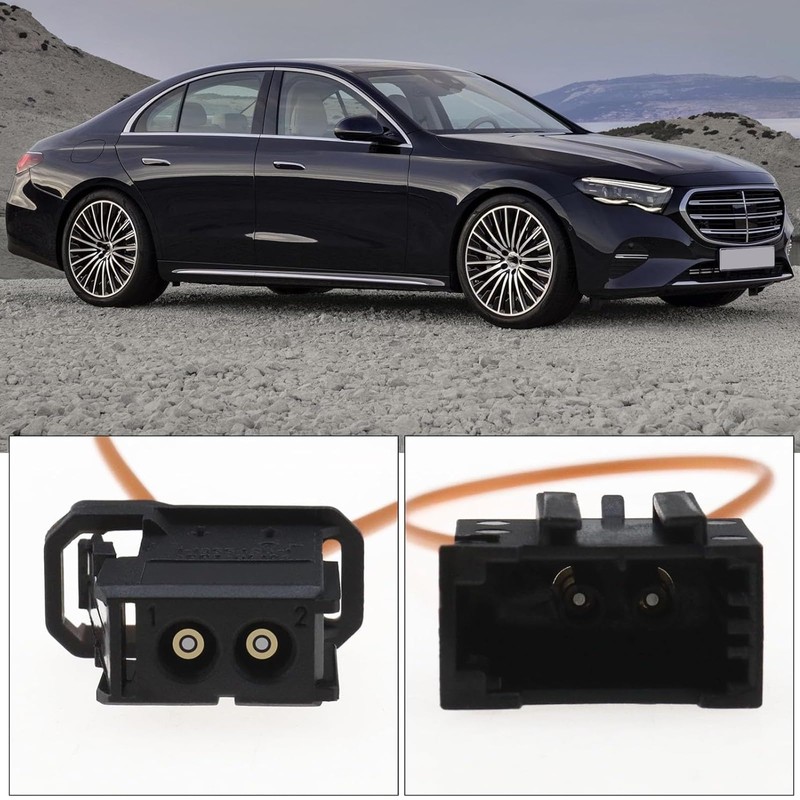 Lunpog Car Light Guide Connector Bridge Plug Most Bus Fibre